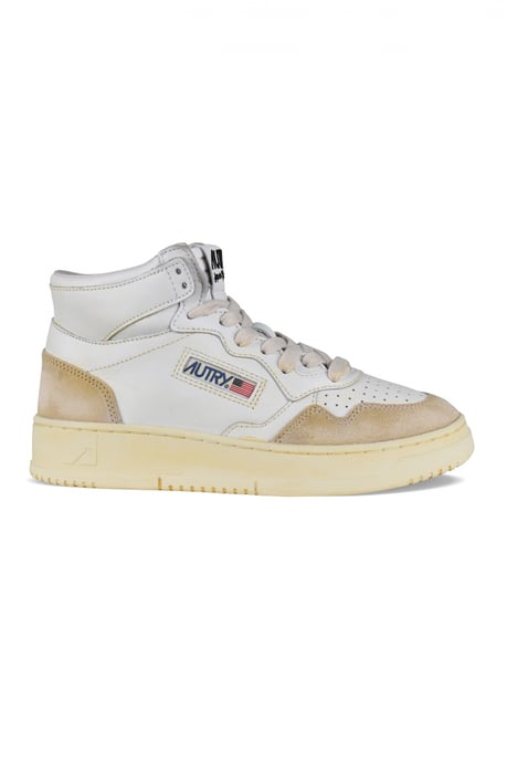 Autry Sneakers Mid Super Vintage Weiß - Image 1