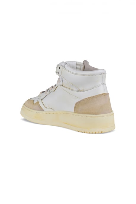 Autry Sneakers Mid Super Vintage Weiß - Image 3