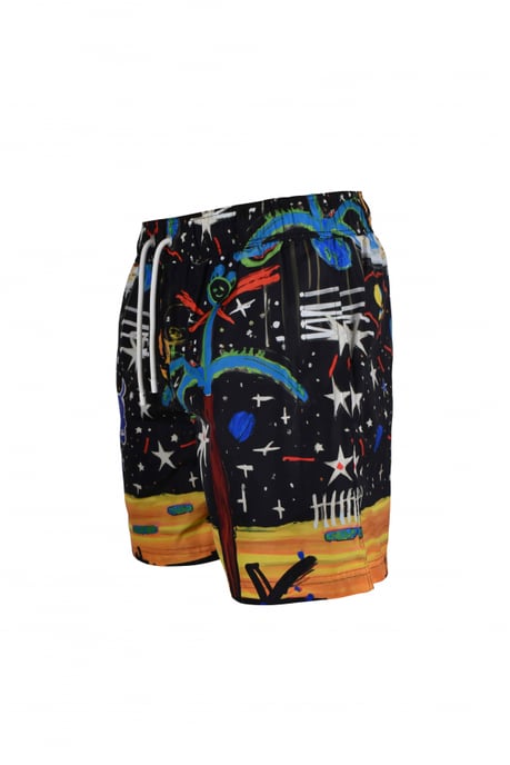 Palm Angels Badeshorts Schwarz - Image 2