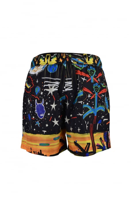 Palm Angels Badeshorts Schwarz - Image 3