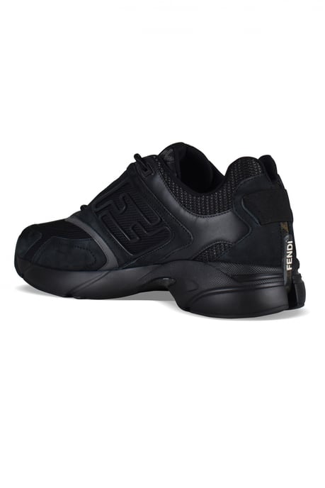 Fendi Faster Trainer Sneakers Schwarz - Image 3