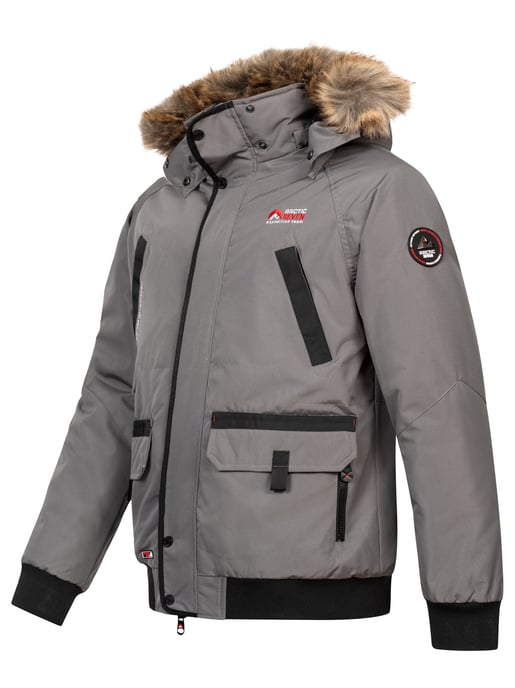 Arctic Seven Herren Winterjacke – Grau - Image 3