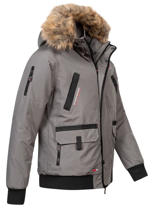 Arctic Seven Herren Winterjacke – Grau - Image 4