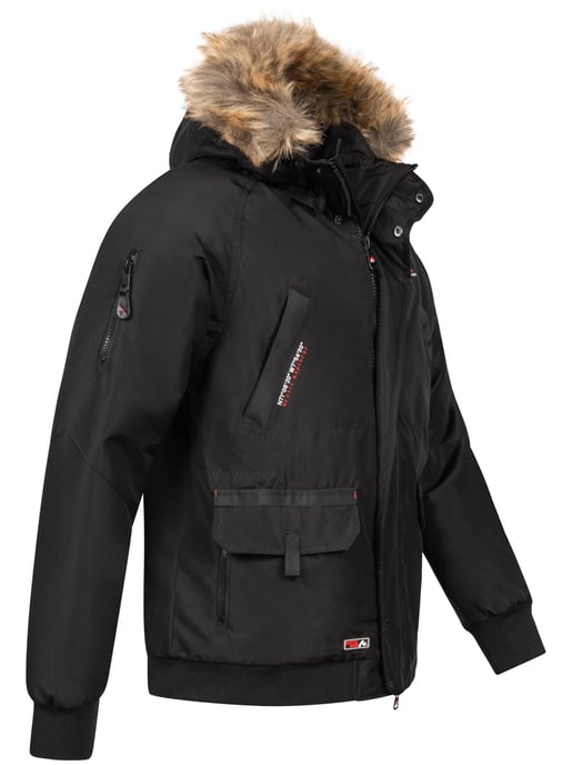 Arctic Seven Herren Winterjacke – Schwarz - Image 4