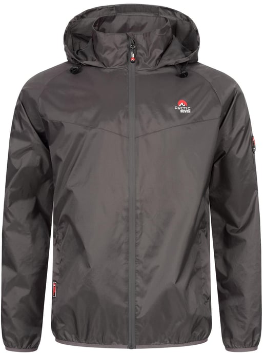 Arctic Seven Herren Regenjacke – Dunkelgrau - Image 2