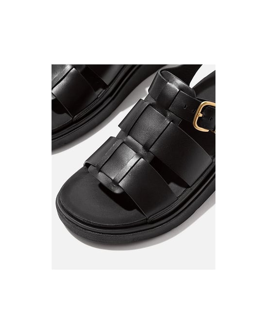 FitFlop Damen Gen-FF Leder Fischer Sandalen - Image 3