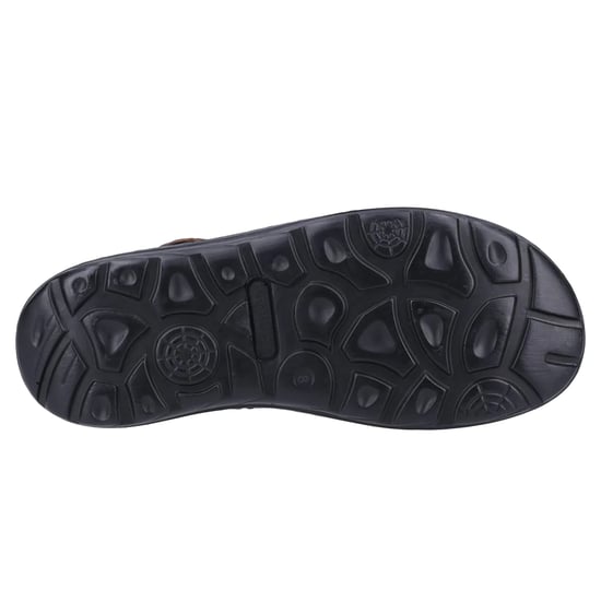 Hush Puppies - Herren Sandalen "Albert", Fischer, Leder (Hellbraun) - Image 5