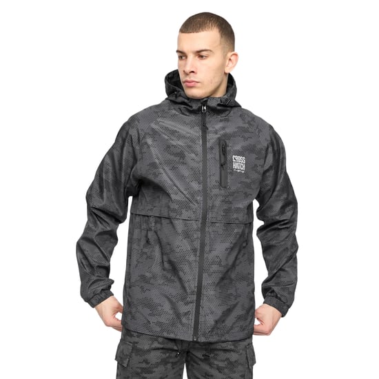 Crosshatch - "Janscore" Jacke für Herren (Dunkelgrau) - Image 1