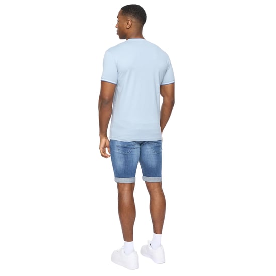 Crosshatch - "Shellworth" T-Shirt für Herren (Hellblau) - Image 2