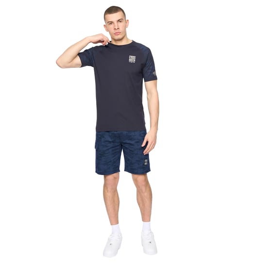 Crosshatch - "Janscore" T-Shirt für Herren (Marineblau) - Image 3