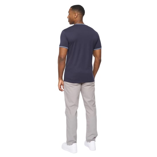 Crosshatch - "Shellworth" T-Shirt für Herren (Marineblau) - Image 2