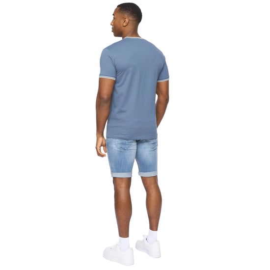 Crosshatch - "Shellworth" T-Shirt für Herren (Denim) - Image 2