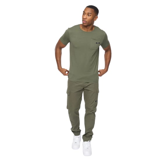 Crosshatch - "Utilate" T-Shirt für Herren (Thymian) - Image 3