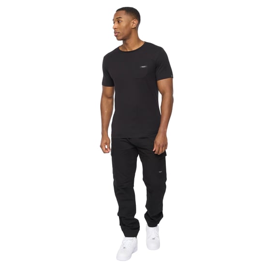 Crosshatch - "Utilate" T-Shirt für Herren (Schwarz) - Image 3