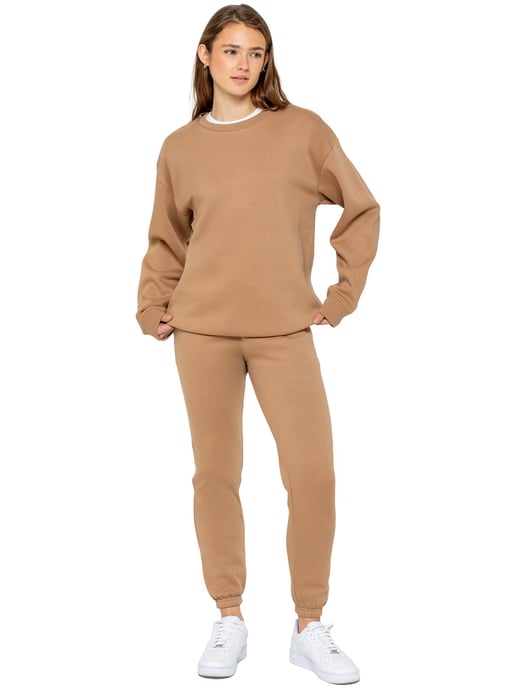 Enzo | Womens Oversized Sweatshirt Trainingsanzug Set - Image 2