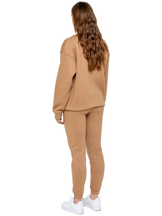 Enzo | Womens Oversized Sweatshirt Trainingsanzug Set - Image 4