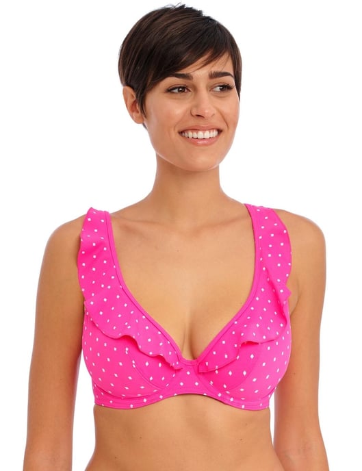 Freya Jewel Cove Underwired High Apex Bikini Top - Image 1