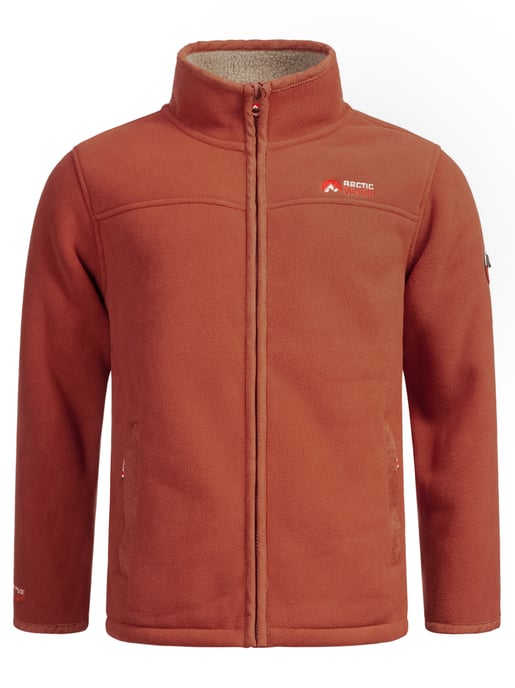 Arctic Seven Herren Fleece Jacke – Terracotta - Image 3