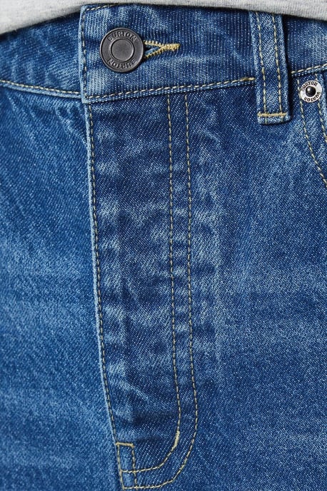 Mid Wash Bootcut Jeans - Image 5