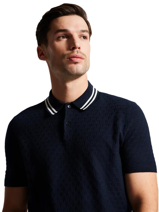 Ted Baker | Herren genähtes Poloshirt - MAHANA - Image 4