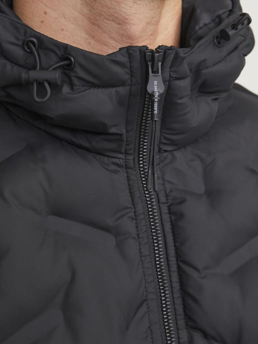 Jack & Jones Heat Hybrid Jacket  Schwarz - Image 4