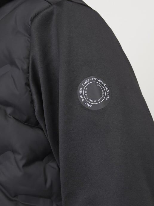 Jack & Jones Heat Hybrid Jacket  Schwarz - Image 5