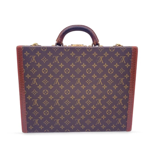 Louis Vuitton Vintage Stoffaktentasche Präsident - Image 2