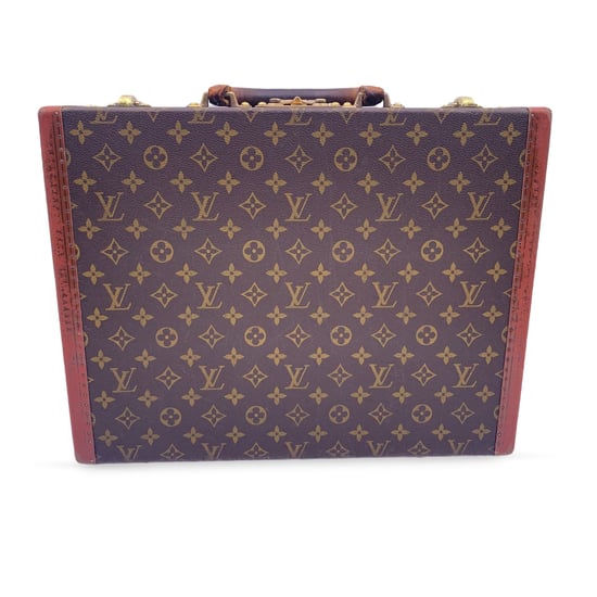 Louis Vuitton Vintage Stoffaktentasche Präsident - Image 3