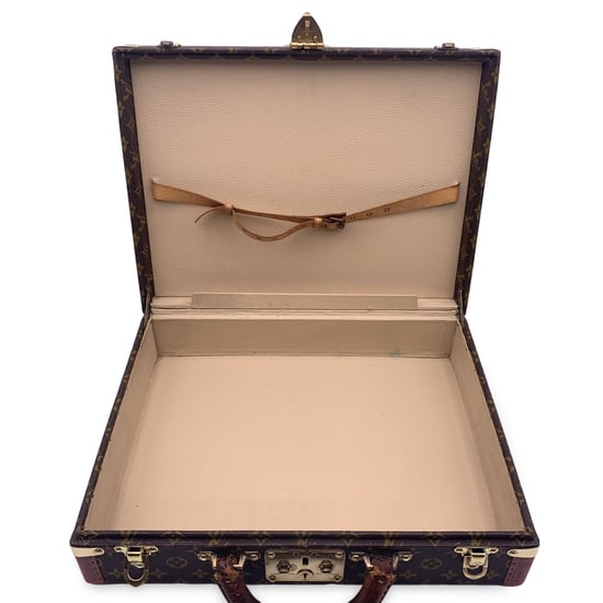 Louis Vuitton Vintage Stoffaktentasche Präsident - Image 4
