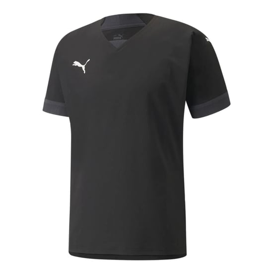 Puma TeamFinal Herren Schwarz Trainings-T-Shirt - Image 1