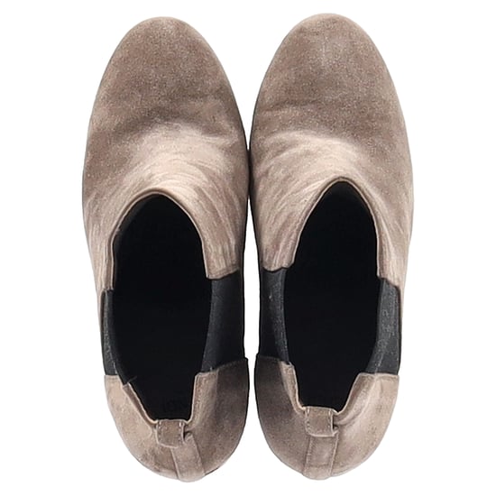 Fendi Chelsea-Stiefel mit hohem Absatz aus braunem Wildleder - Image 3