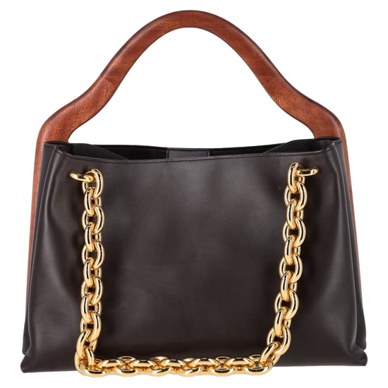 Bottega Veneta Mount Bermuda Tote-Handtasche aus schwarzem Kalbsleder - Image 1