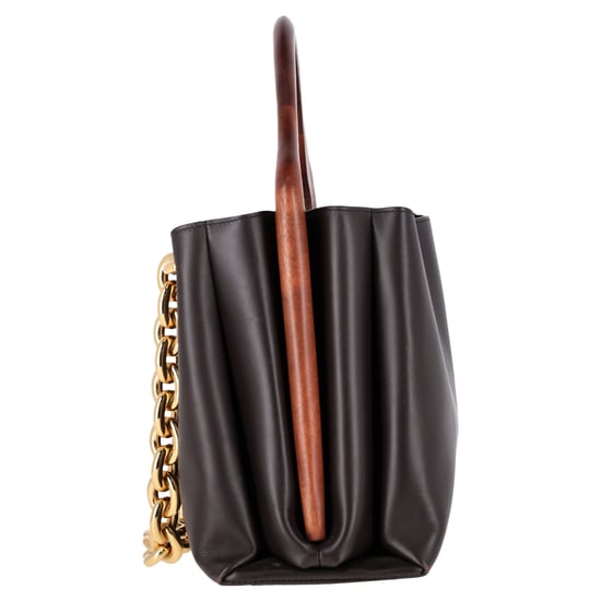 Bottega Veneta Mount Bermuda Tote-Handtasche aus schwarzem Kalbsleder - Image 2