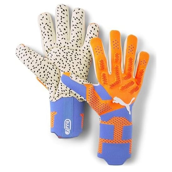 Puma Future Ultimate NC Herren Blau/Orange Torwarthandschuhe - Image 1
