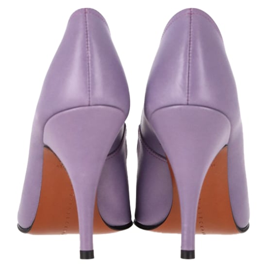 Victoria Beckham Spitzefuß-Pumps aus lila Leder - Image 5