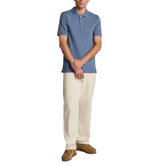 Lyle & Scott Herren Polohemd Kurzarm Sommer Golf T-Shirt aus Baumwolljersey Sport - Image 2