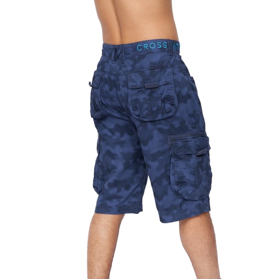 Crosshatch - "Hanwhere" Cargo-Shorts für Herren (Marineblau) - Image 2