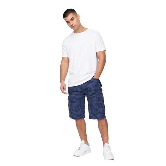 Crosshatch - "Hanwhere" Cargo-Shorts für Herren (Marineblau) - Image 5