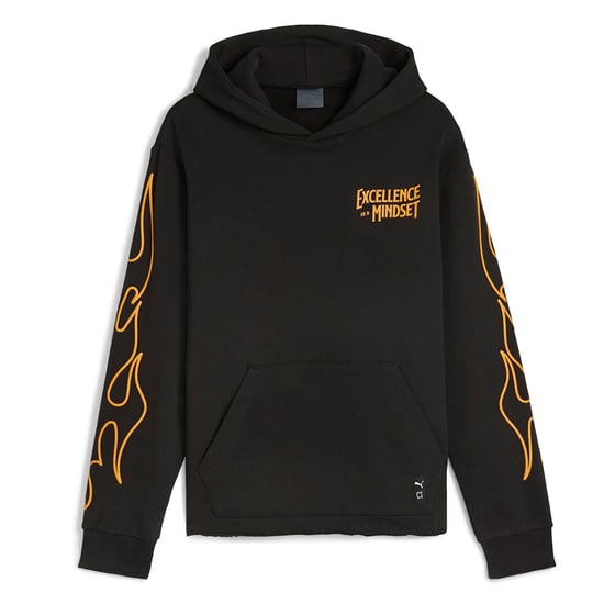 Puma Caution Herren-Kapuzenpullover, Schwarz - Image 1