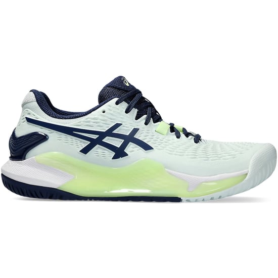 Asics Gel-Resolution 9 Damen Blau Tennisschuhe - Image 1