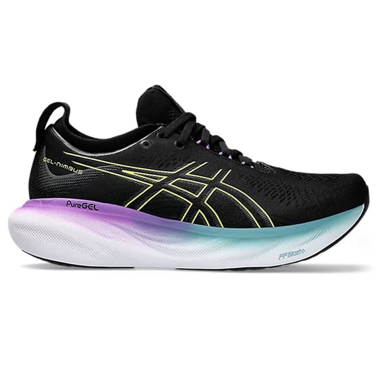 Asics Gel-Nimbus 25 Damen Schwarze Laufschuhe - Image 1