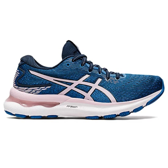 Asics Gel-Nimbus 24 Blaue Laufschuhe für Damen - Image 1