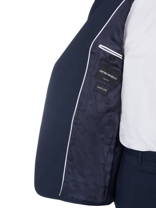Emporio Armani Anzug David Line blau - Image 4