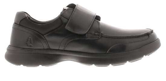 Hush Puppies Hector Leder Herren Schwarz Mokassin Schuhe - Image 2