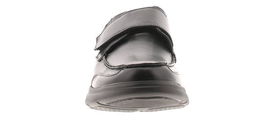 Hush Puppies Hector Leder Herren Schwarz Mokassin Schuhe - Image 3