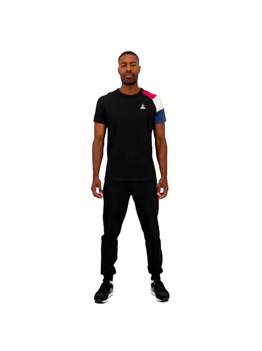 Le Coq Sportif Tricolor-T-Shirt für Herren - Image 3