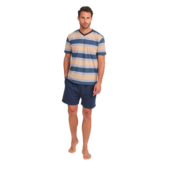 JJBFH5700 Kurzarm-Pyjama für Herren - Image 1