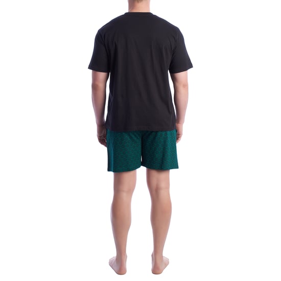 Herren-Pyjama mit kurzen Ärmeln aus 100 % Baumwolle KL30000 - Image 3