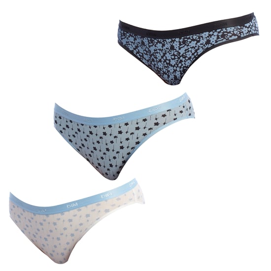 3er-Pack Slips aus Stretch-Baumwolle D4C17 für Damen - Image 1