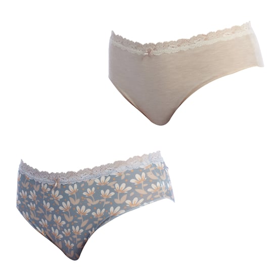 Pack-2 Brislip Coquettes Baumwollhöschen 1032252 für Damen - Image 1